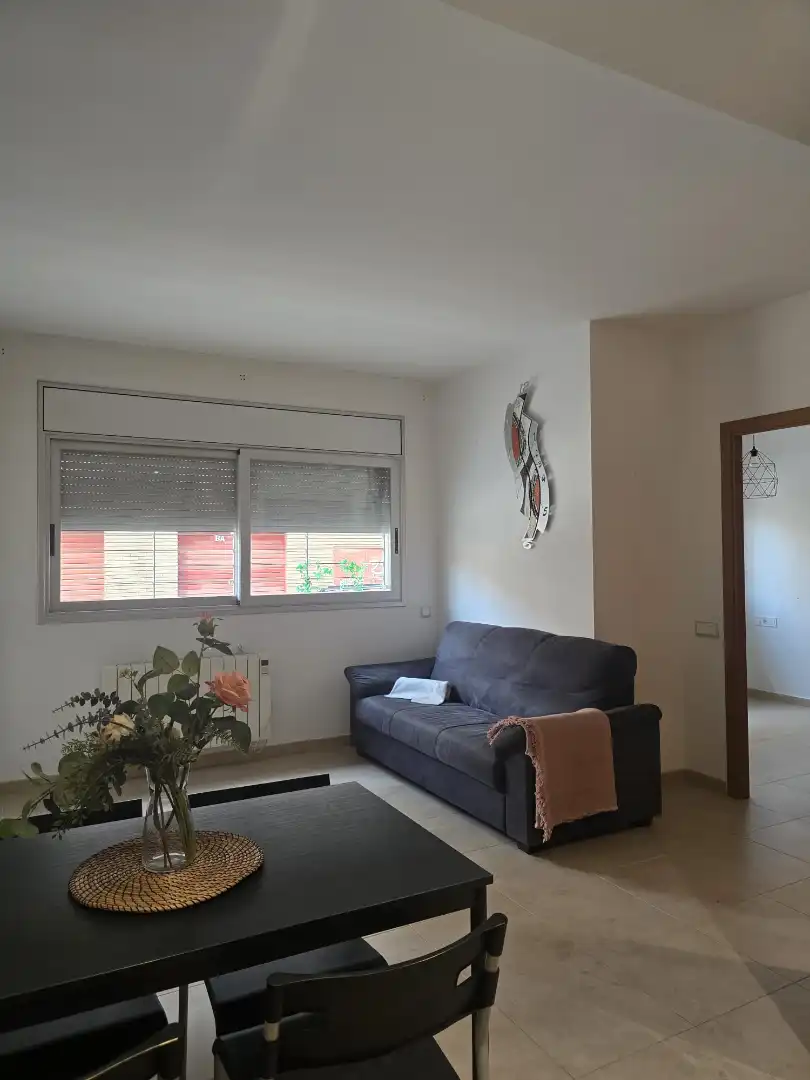 Living room of Flat for sale in Terrassa  with Air Conditioner, Heating and Oven