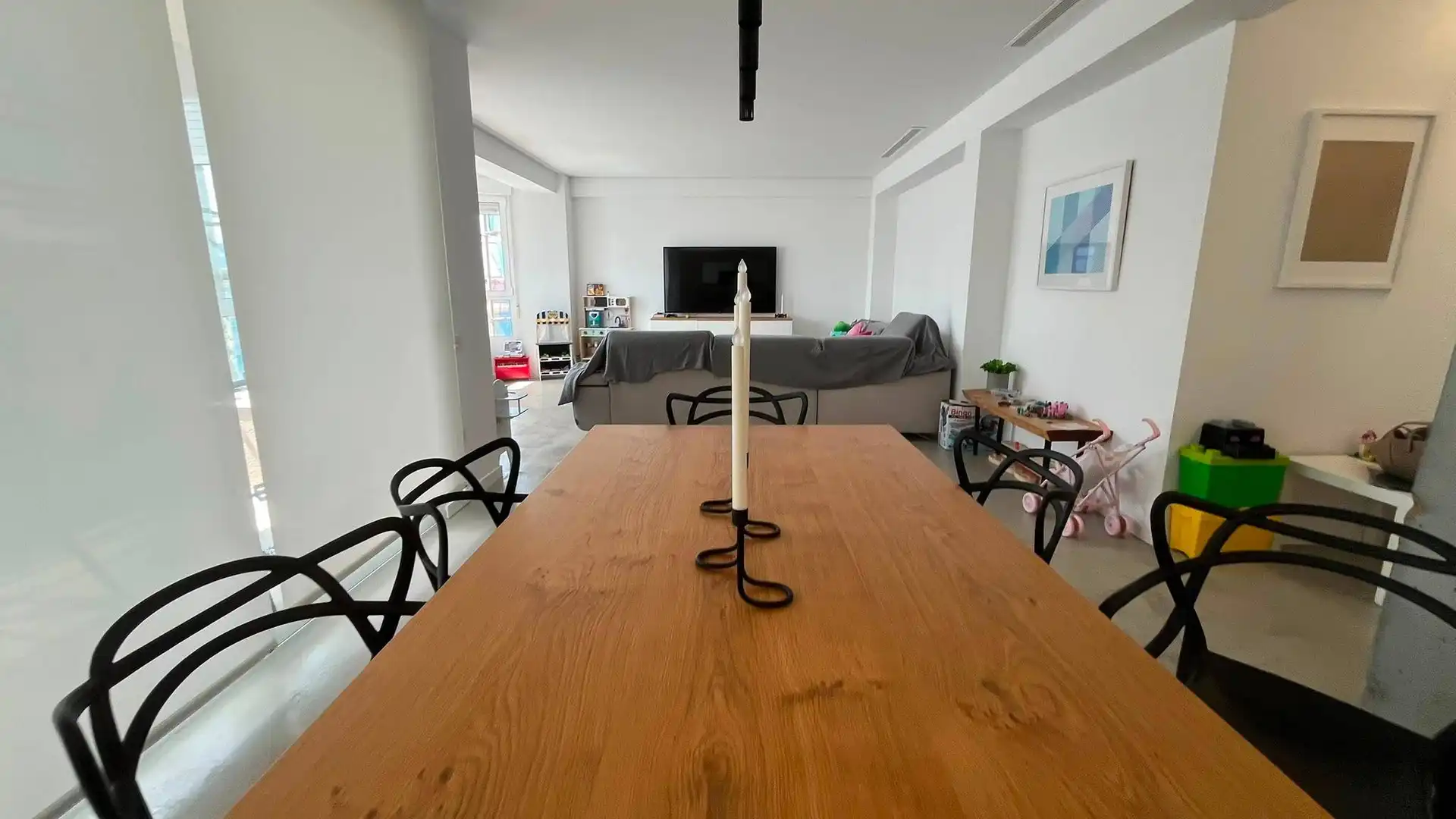 Comedor de Ático en venta en Elche / Elx con Aire acondicionado, Trastero y Balcón