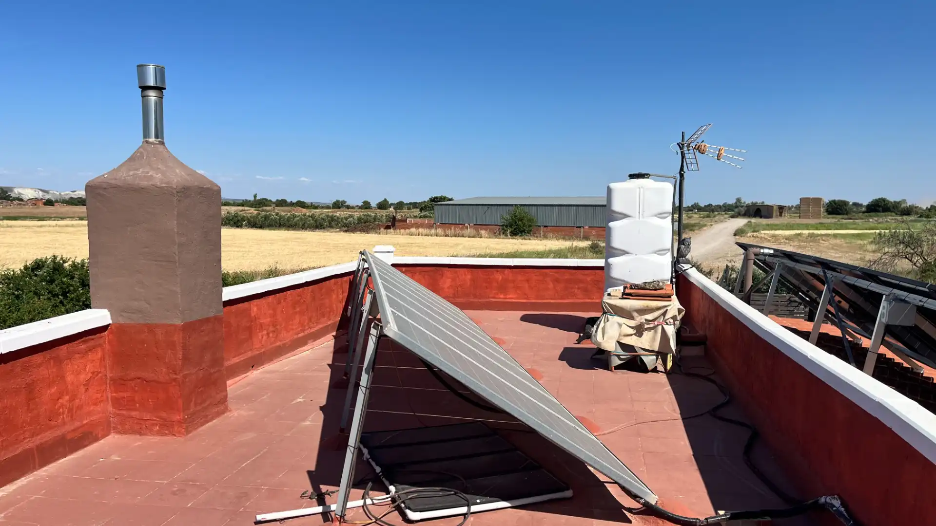 Terraza de Casa o chalet en venta en Pinseque con Calefacción, Jardín privado y Piscina