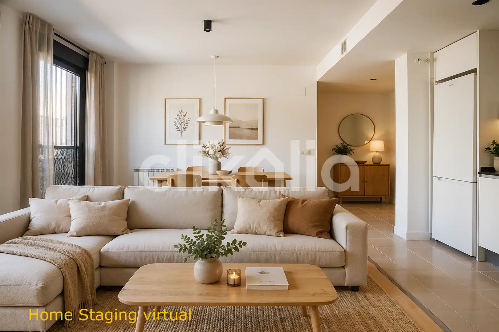 Living room of Flat for sale in Alcorcón  with Air Conditioner, Heating and Storage room