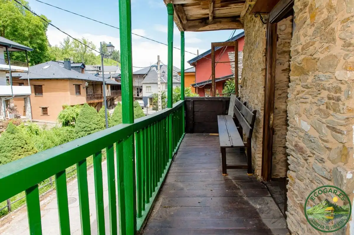 Terraza de Casa o chalet en venta en Ponferrada con Calefacción, Parquet y Terraza