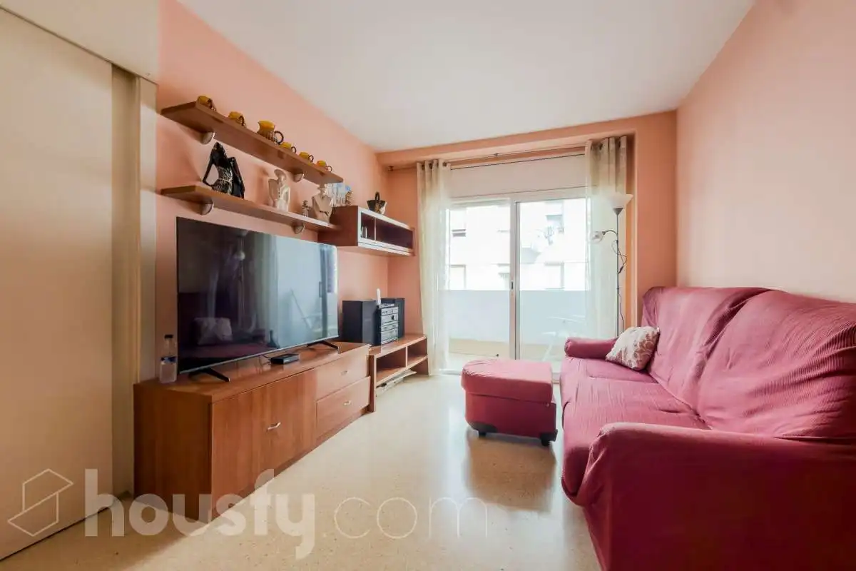 Sala de estar de Piso en venta en Barcelona con Terraza