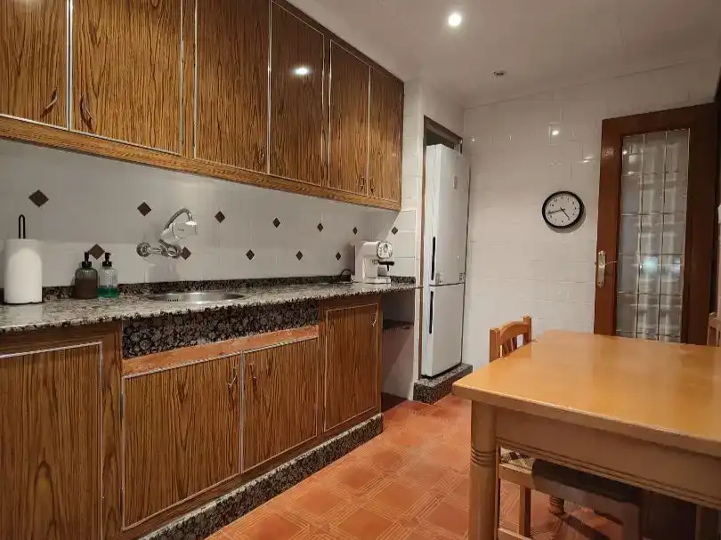 Kitchen of Flat for sale in Ibi  with Furnished and Balcony