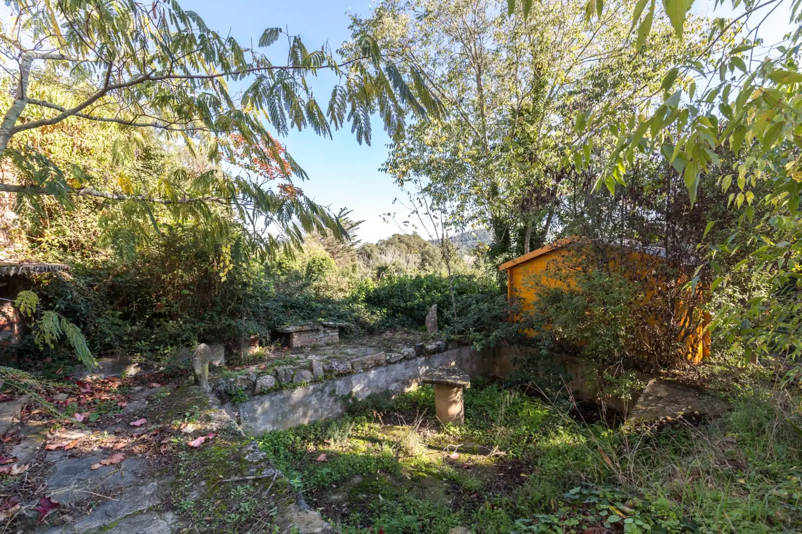Jardín de Finca rústica en venta en Llagostera con Calefacción, Terraza y Trastero