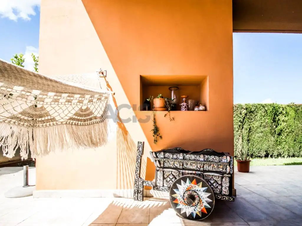 Terraza de Casa o chalet en venta en L'Alcúdia con Aire acondicionado, Jardín privado y Terraza