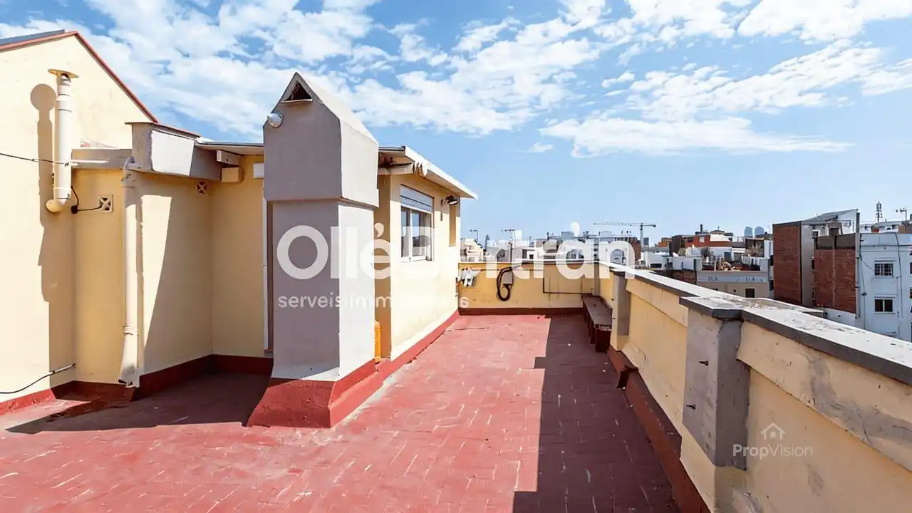 Terraza de Ático en venta en  Barcelona Capital con Calefacción y Terraza