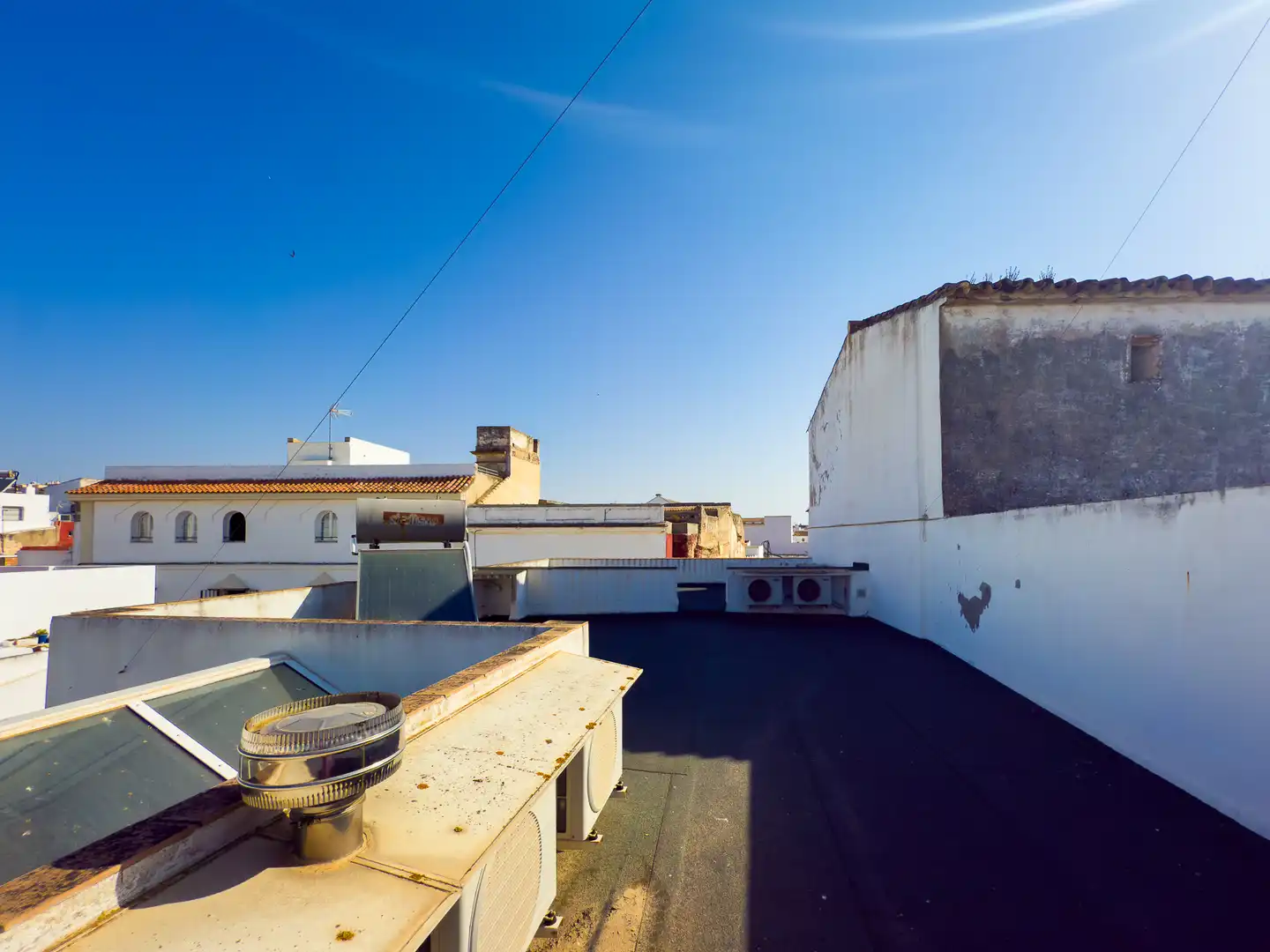Vista exterior de Casa o chalet en venta en El Puerto de Santa María con Aire acondicionado, Terraza y Trastero