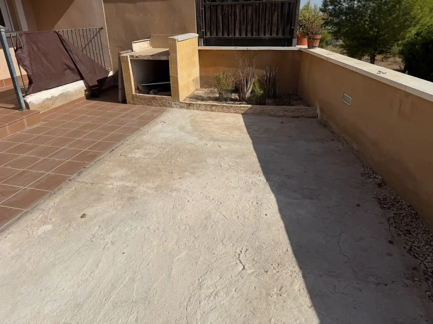 Terraza de Casa adosada en venta en Murcia con Aire acondicionado, Calefacción y Jardín privado
