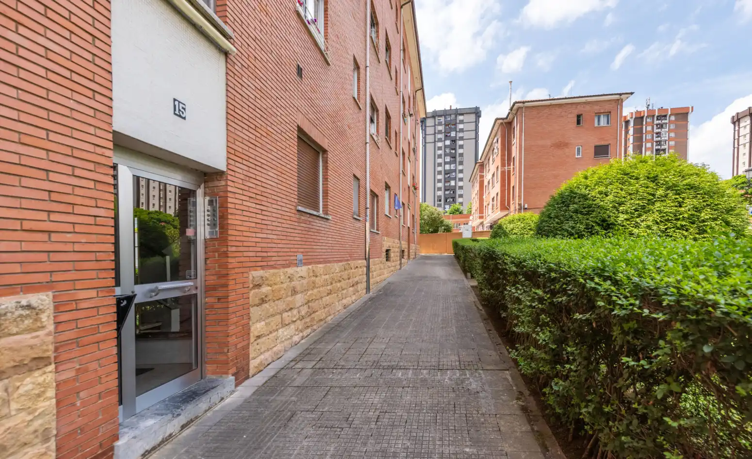 Exterior view of Flat for rent in Oviedo   with Heating, Parquet flooring and Terrace