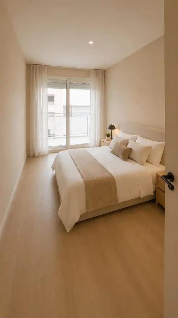 Schlafzimmer von Maisonette zum Verkauf in Cardedeu mit Klimaanlage, Heizung und Parkett