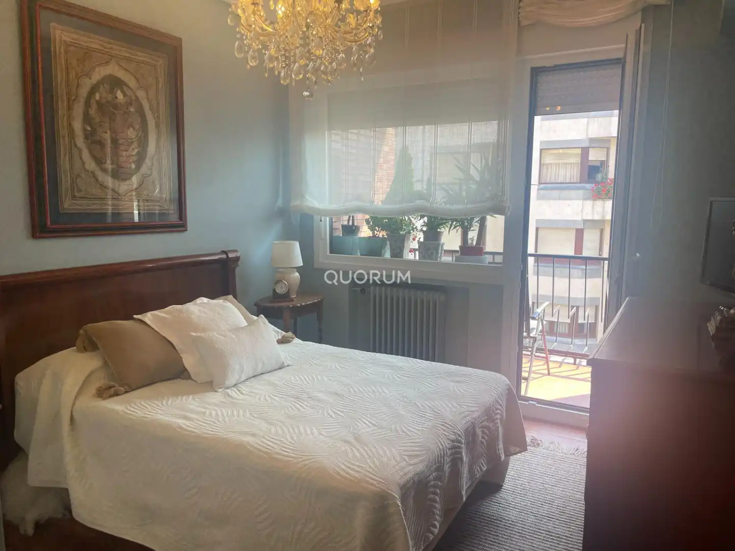 Schlafzimmer von Wohnung zum Verkauf in Getxo  mit Heizung, Terrasse und Möbliert