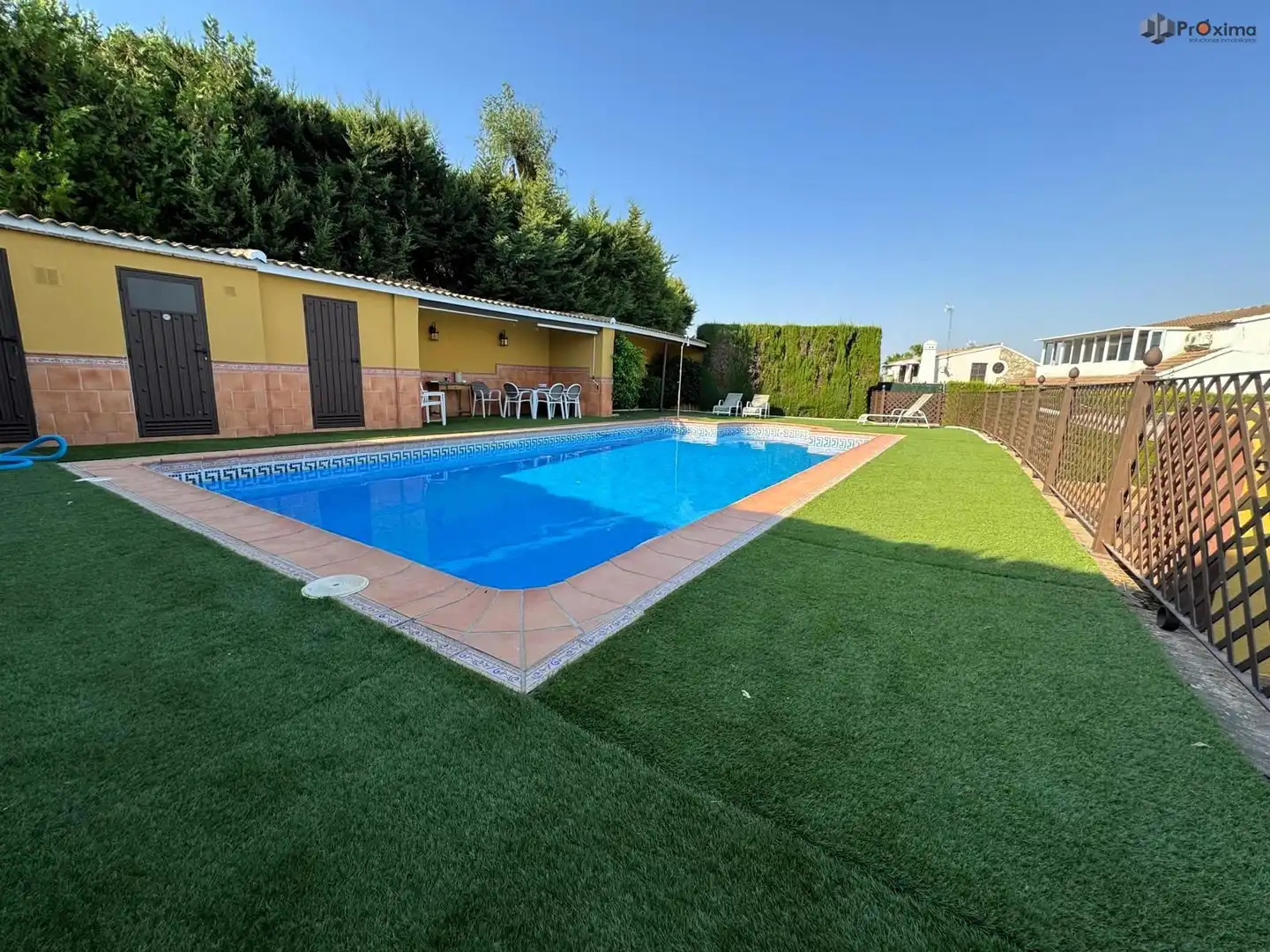 Swimming pool of Houses for sale in Écija  with Air Conditioner, Terrace and Storage room