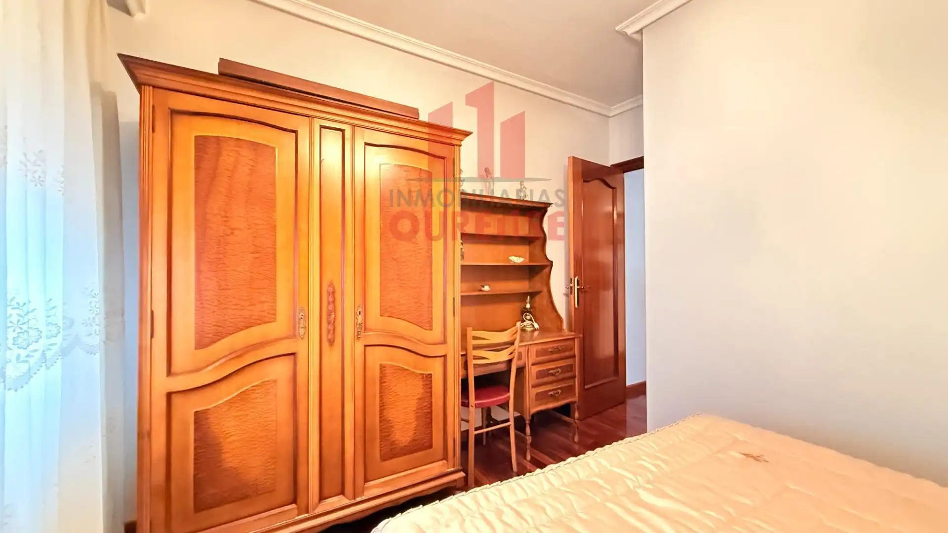 Bedroom of Flat for rent in Ourense Capital   with Furnished