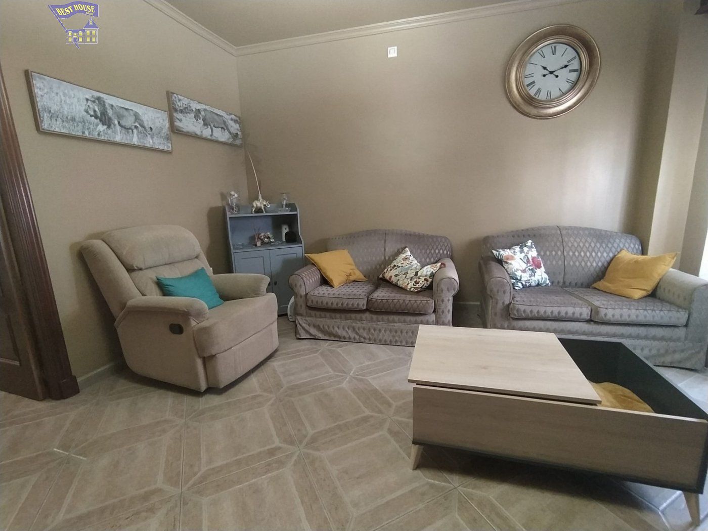 Living room of House or chalet to rent in Arcos de la Frontera  with Air Conditioner, Terrace and Balcony