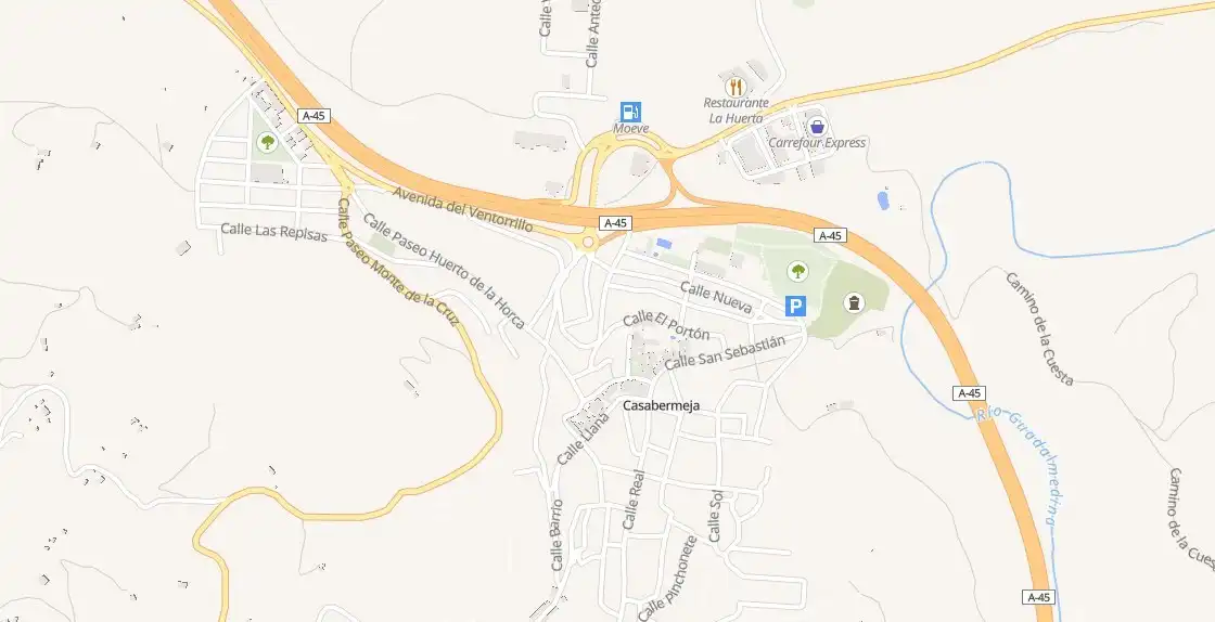 Vista exterior de Piso en venta en Casabermeja