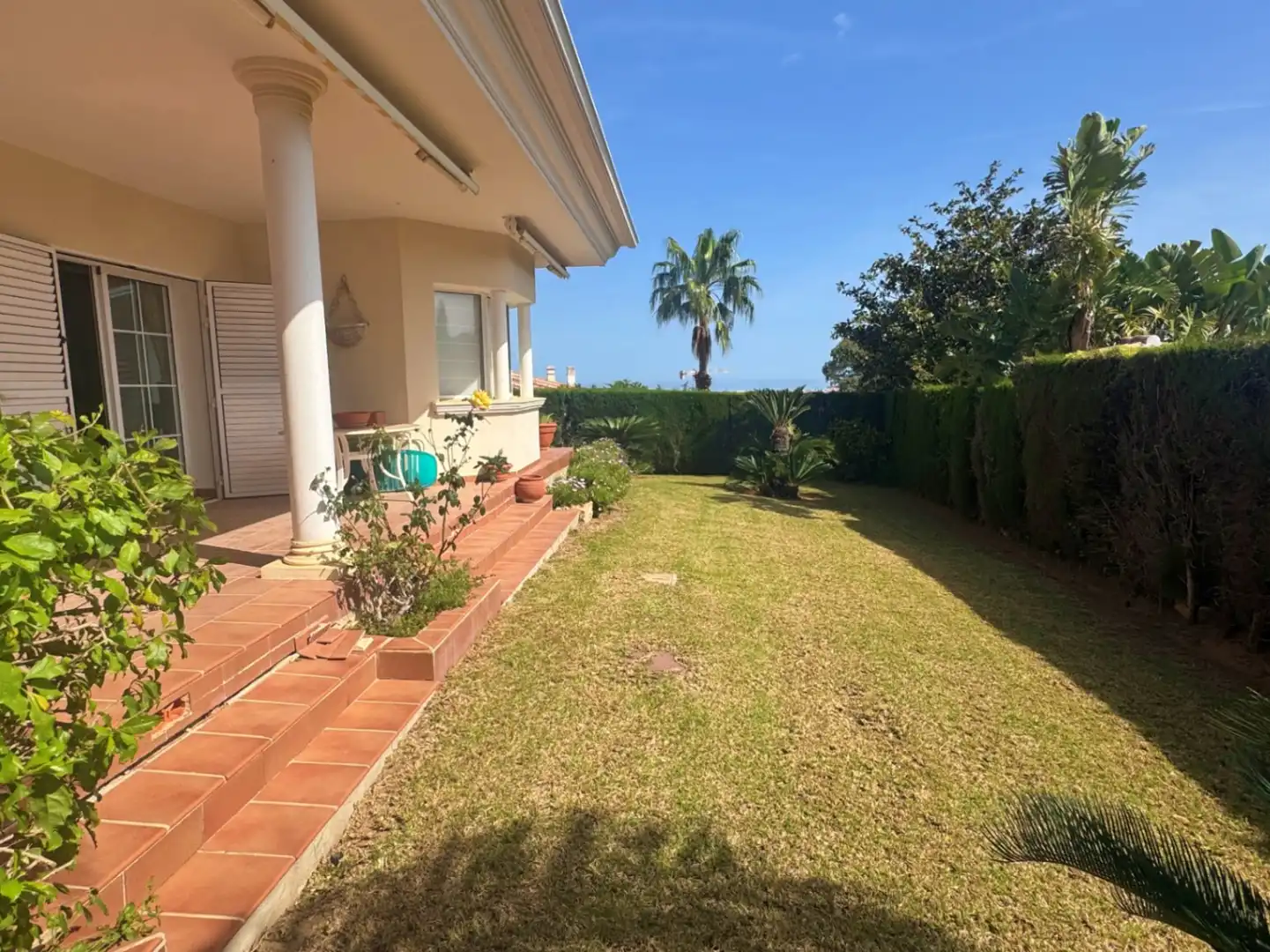 Garden of Houses for sale in Dénia  with Air Conditioner, Private garden and Terrace
