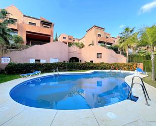 Swimming pool of Single-family semi-detached for sale in Estepona  with Air Conditioner, Heating and Terrace