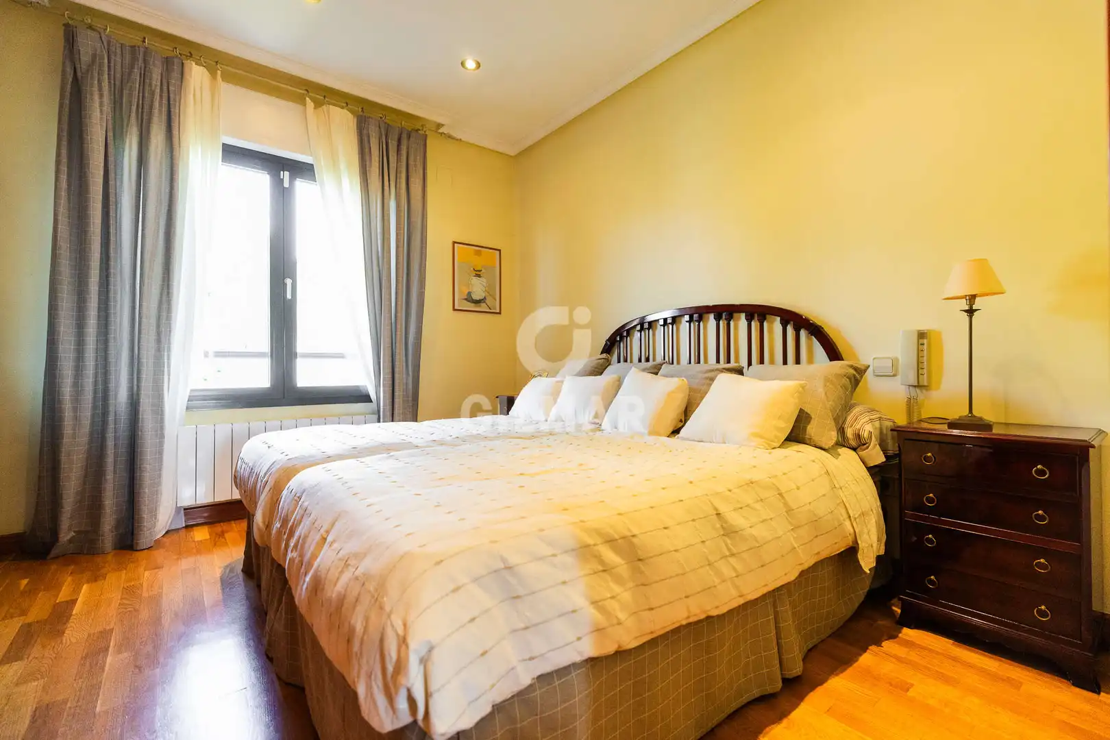 Bedroom of Houses for sale in Hoyo de Manzanares  with Heating, Private garden and Swimming Pool