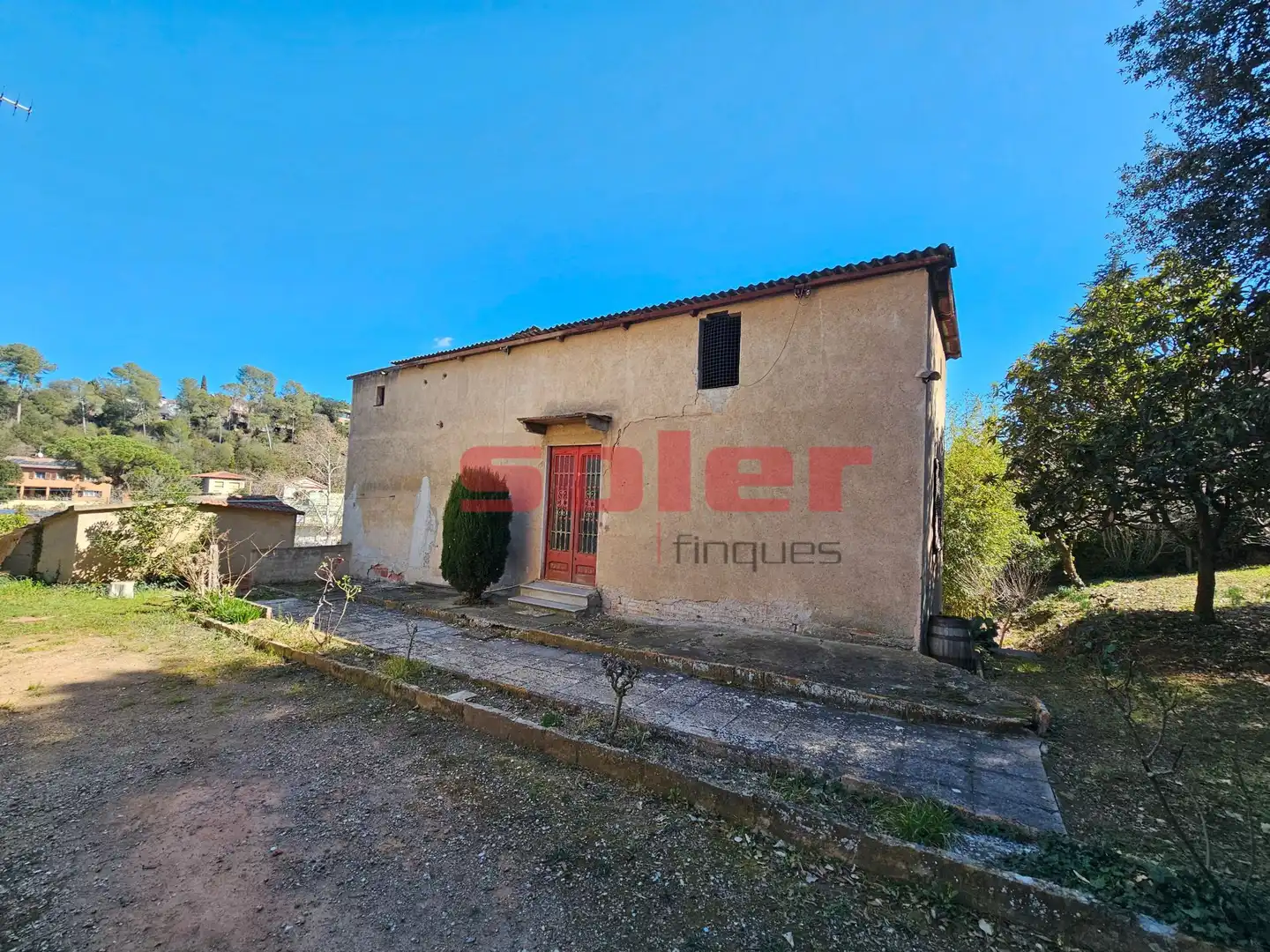 Exterior view of Houses for sale in Sant Cugat del Vallès  with Private garden and Swimming Pool