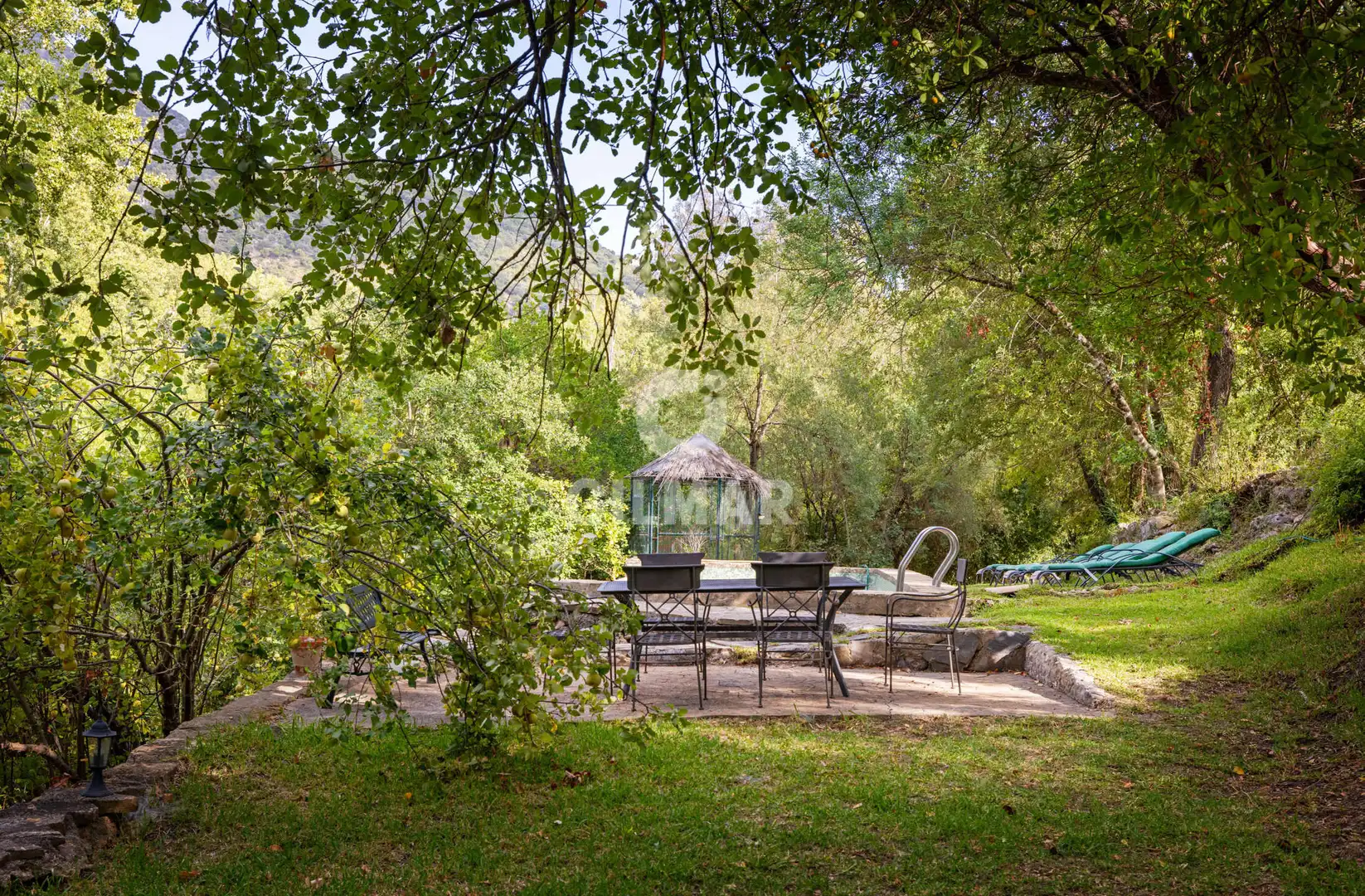 Jardín de Casa o chalet en venta en Grazalema con Calefacción, Jardín privado y Piscina