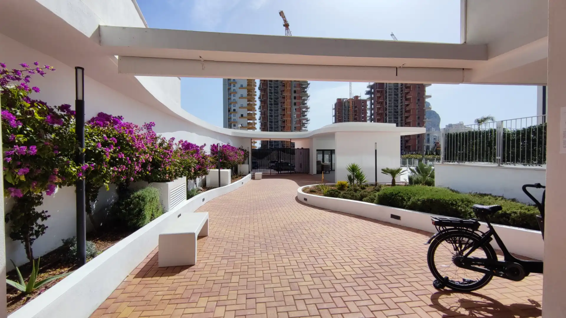 Terrassa de Apartament en venda en Calpe / Calp amb Aire condicionat, Calefacció i Traster