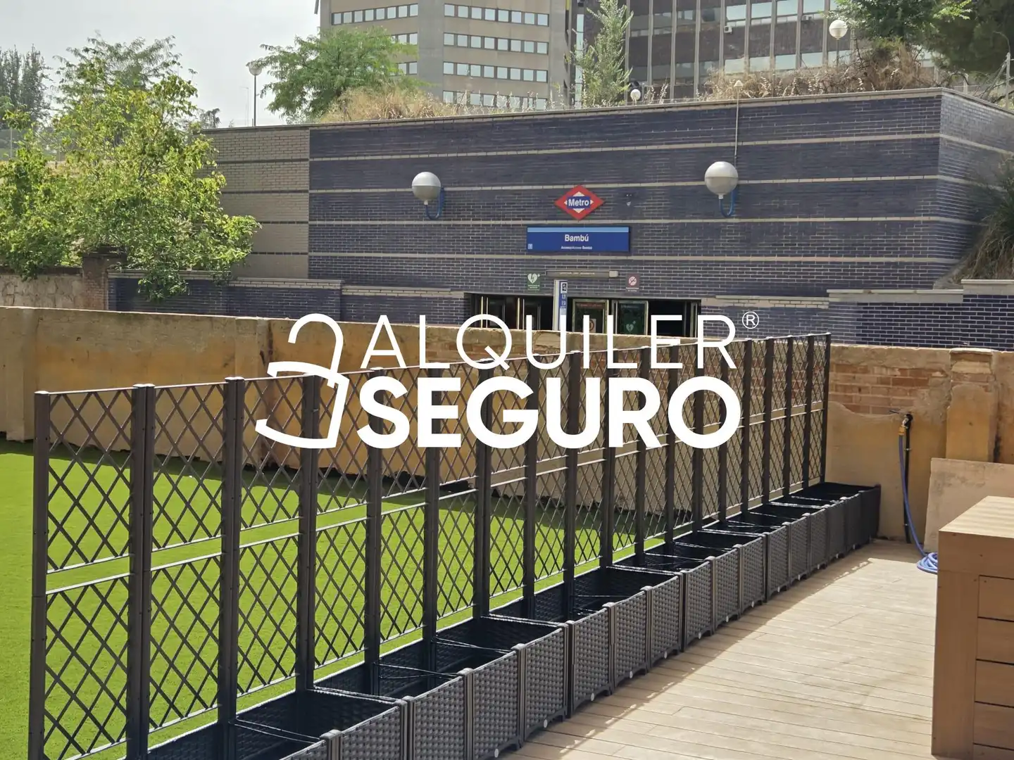 Vista exterior de Pis de lloguer en Madrid amb Aire condicionat, Calefacció i Piscina