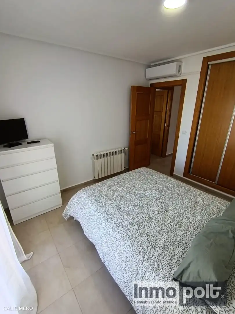Schlafzimmer von Wohnung zur Miete in Torre-Pacheco mit Klimaanlage, Möbliert und Ofen