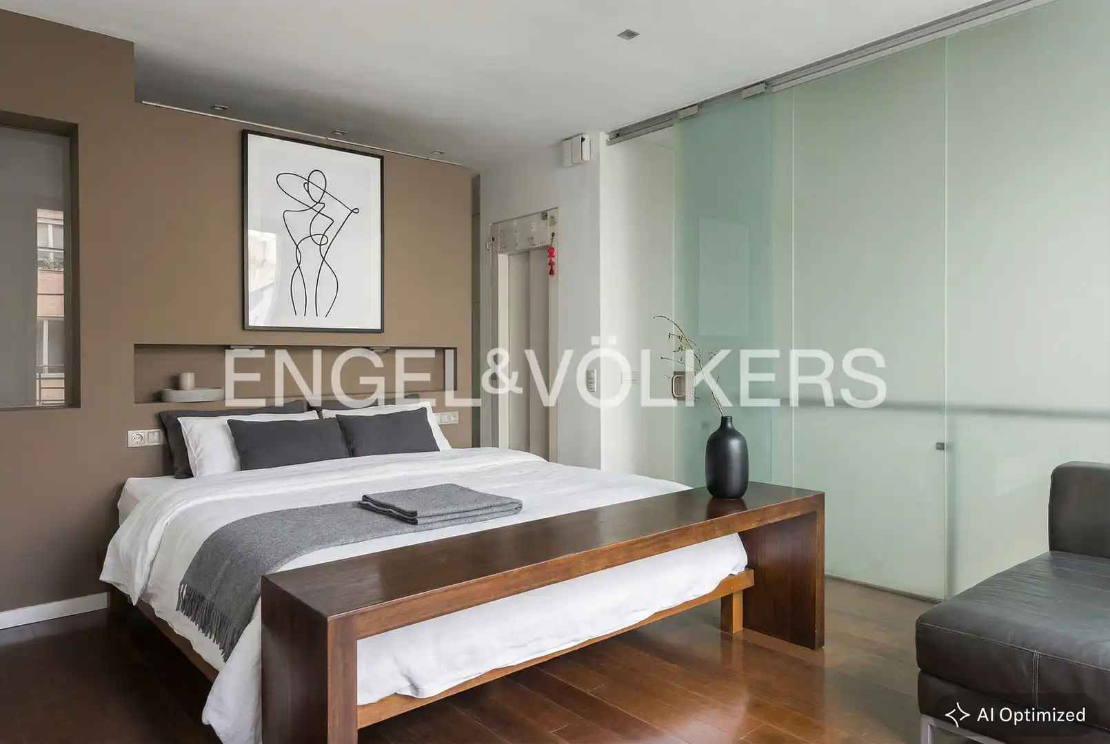 Bedroom of Houses for sale in Barcelona  with Air Conditioner, Heating and Private garden