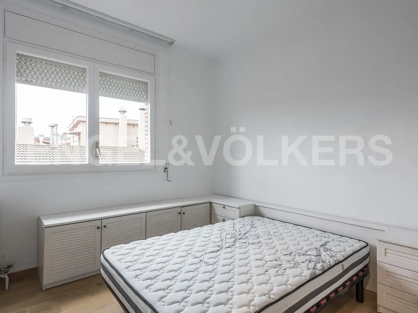 Bedroom of Flat for rent in Barcelona  with Air Conditioner, Heating and Parquet flooring