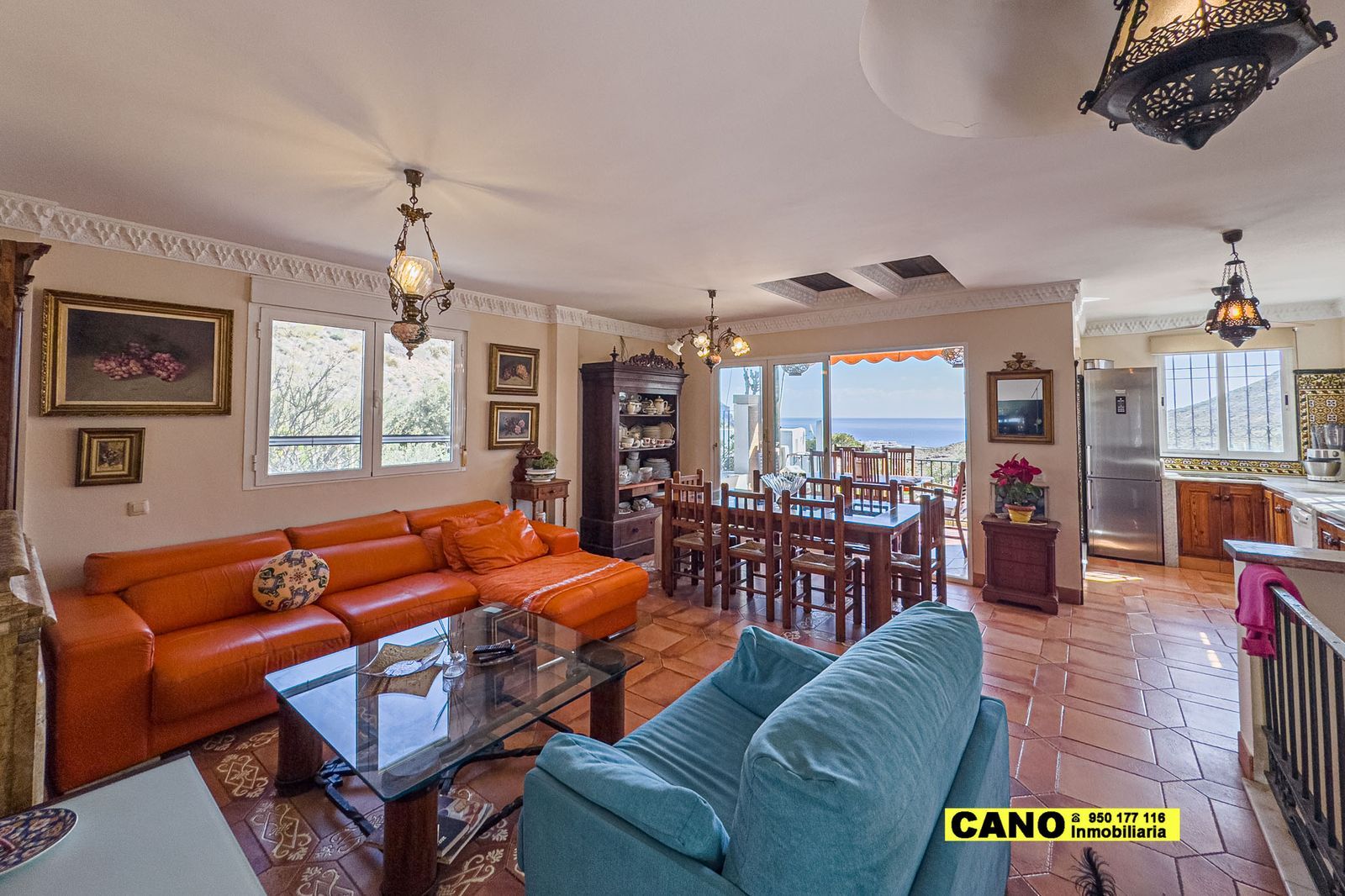Living room of House or chalet for sale in Níjar