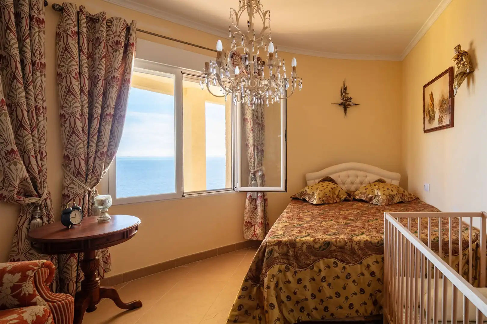Schlafzimmer von Haus oder Chalet zum Verkauf in Jávea / Xàbia mit Klimaanlage, Privatgarten und Terrasse