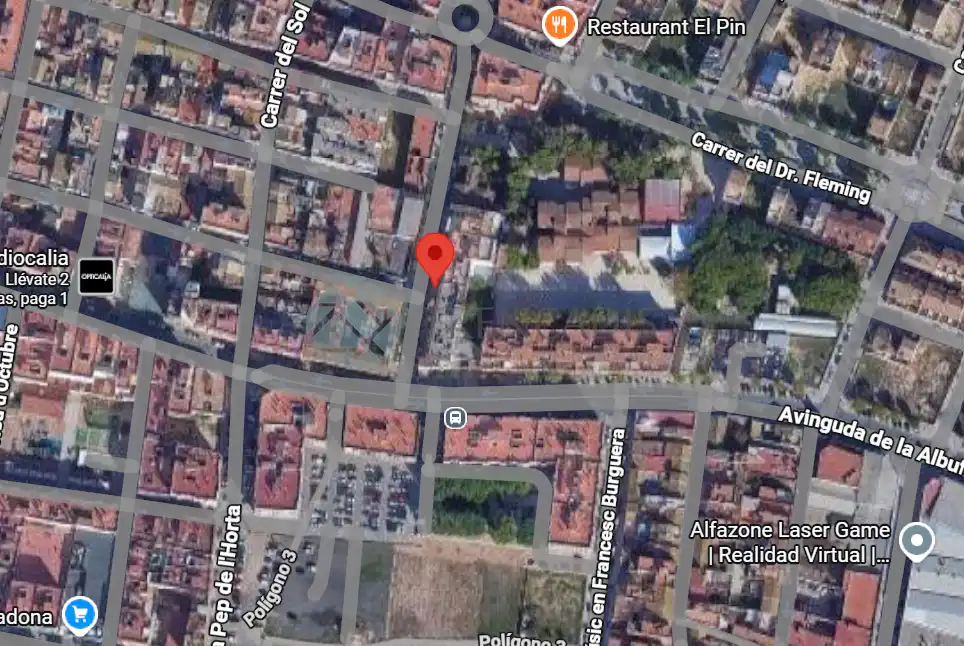 Vista exterior de Piso en venta en Sedaví