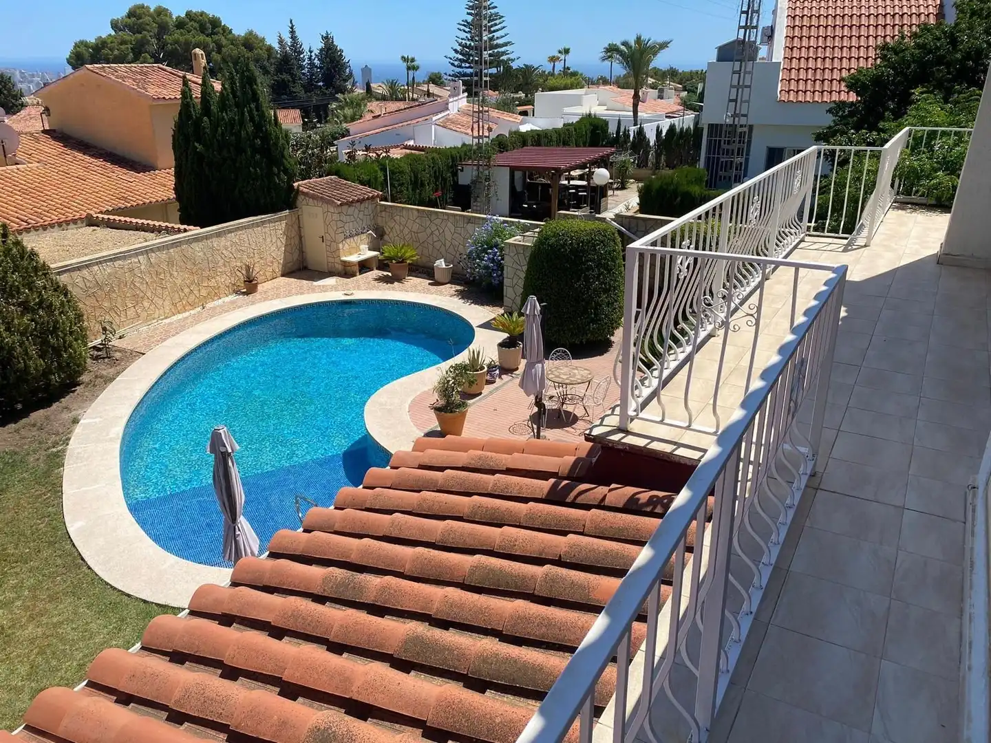 Piscina de Casa o chalet en venta en La Nucia con Aire acondicionado, Calefacción y Jardín privado