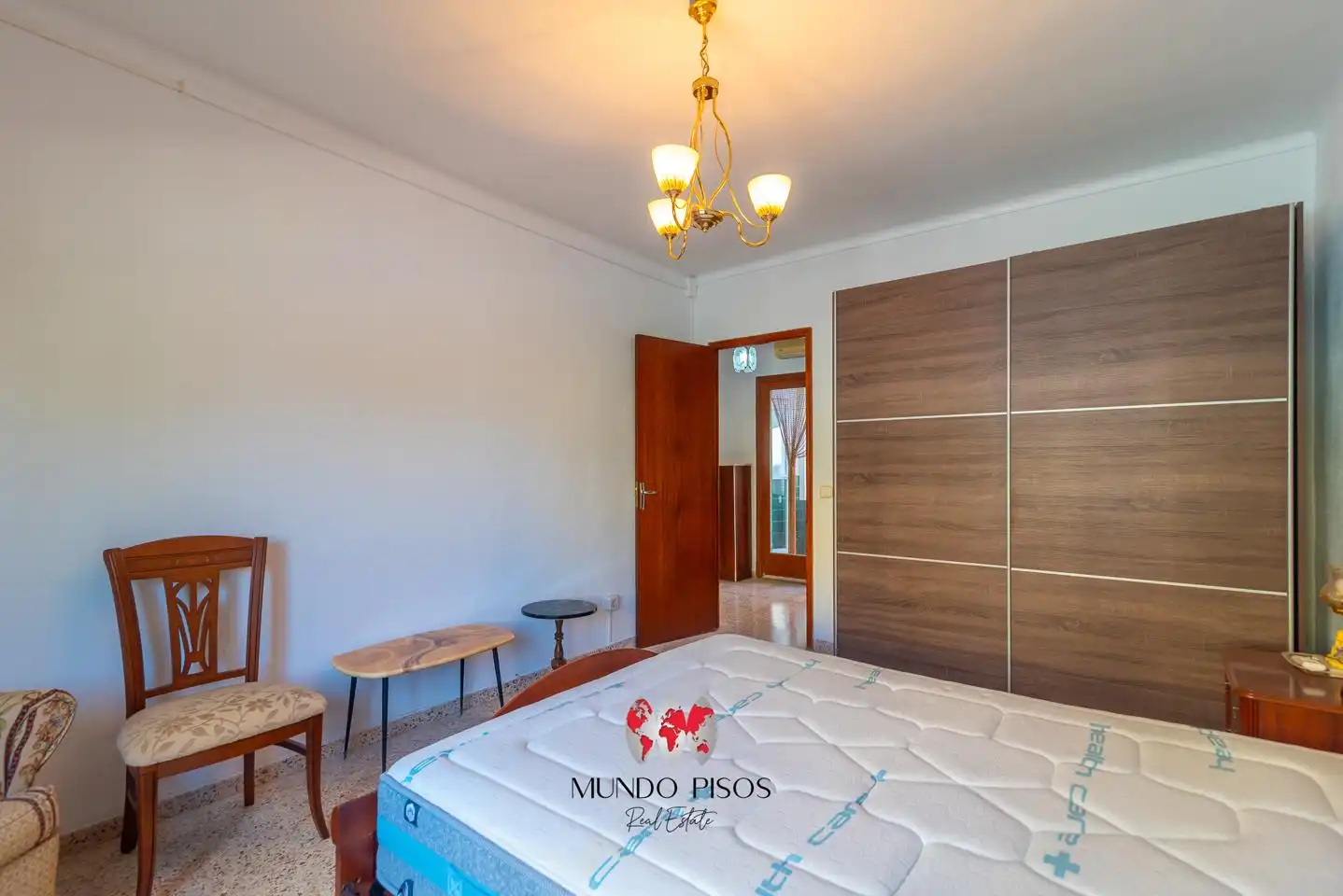 Schlafzimmer von Erdgeschoss zum Verkauf in  Palma de Mallorca mit Klimaanlage, Heizung und Terrasse