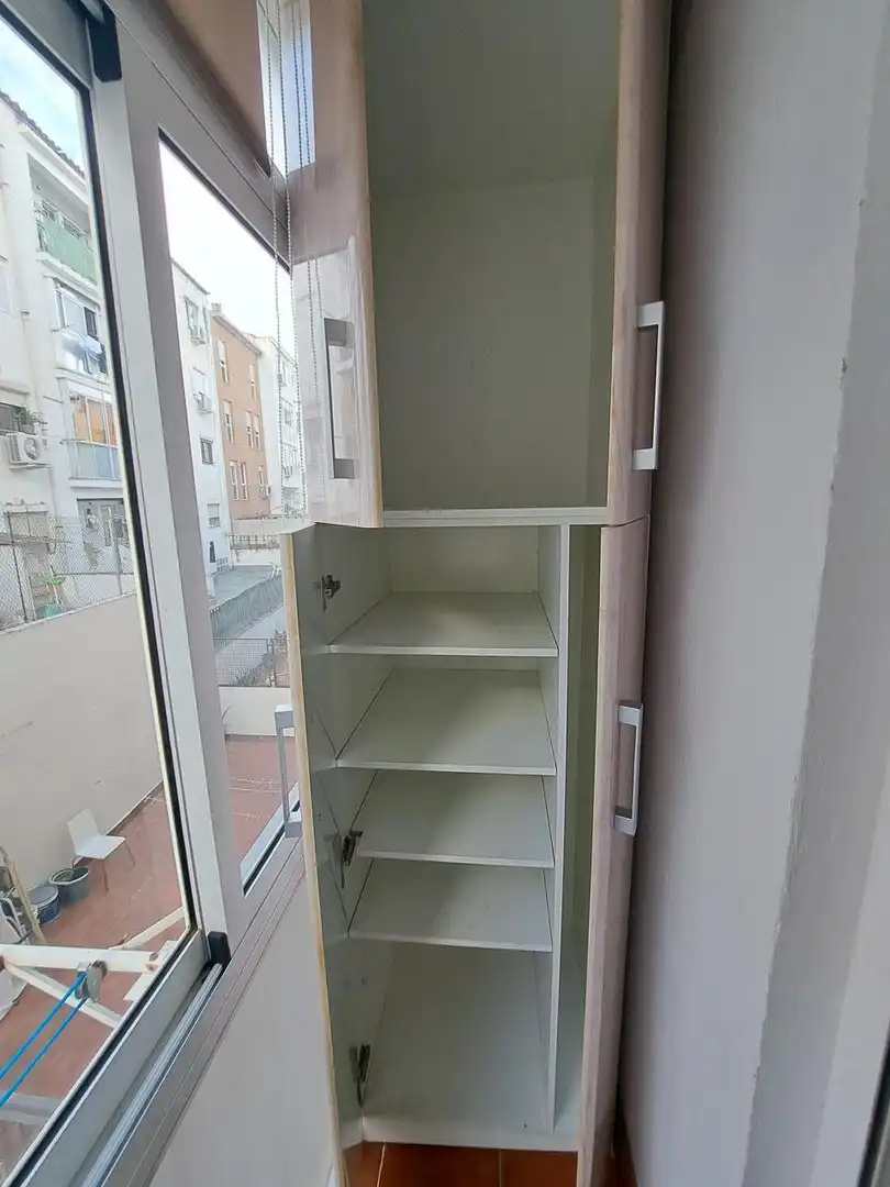 Balcony of Flat for sale in Zaragoza  with Air Conditioner