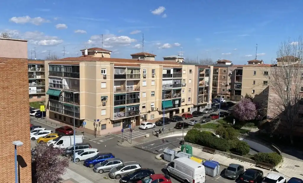 Exterior view of Flat for sale in Leganés  with Air Conditioner, Heating and Terrace