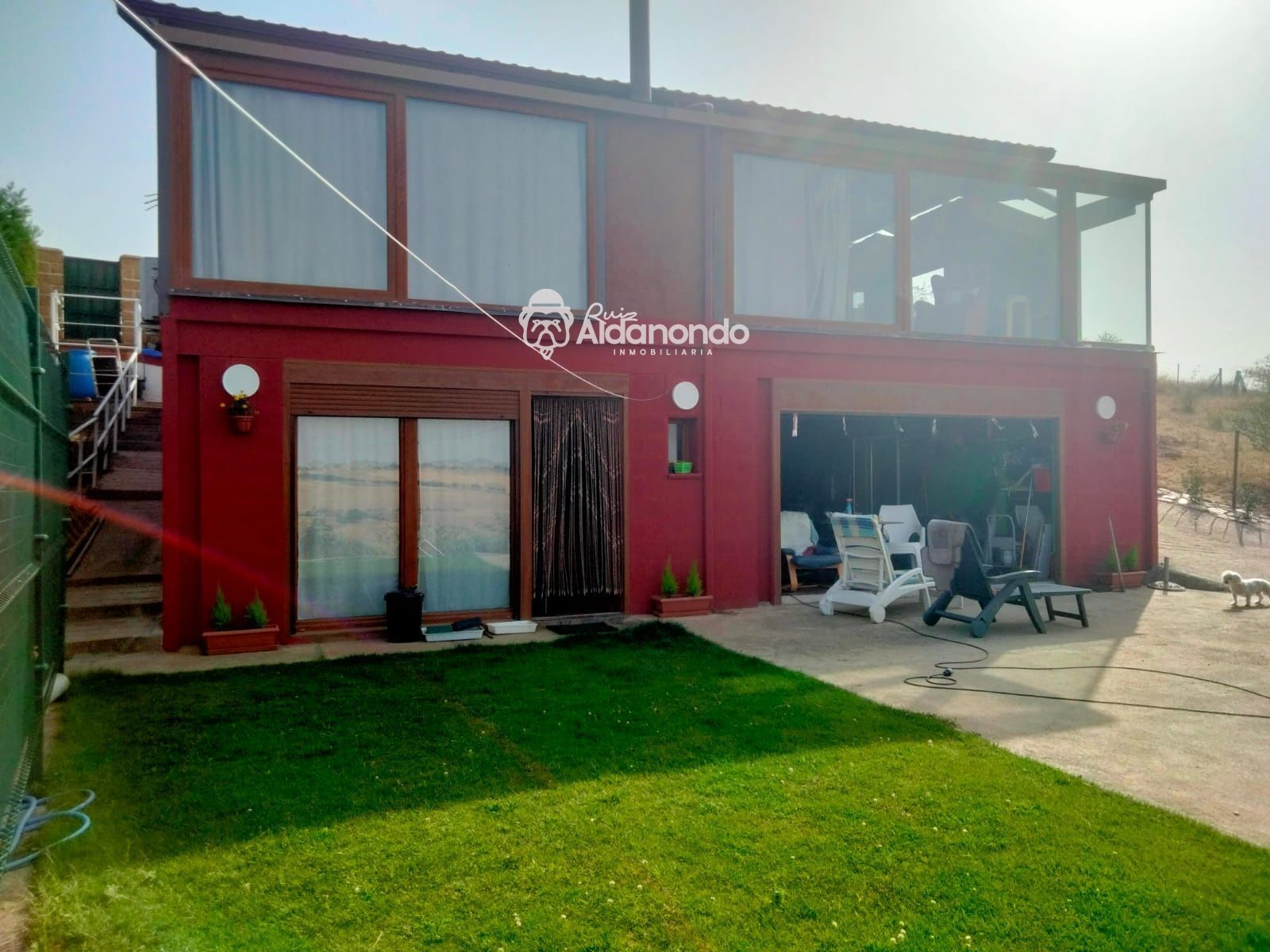 Jardí de Casa o xalet en venda en Pelayos amb Aire condicionat