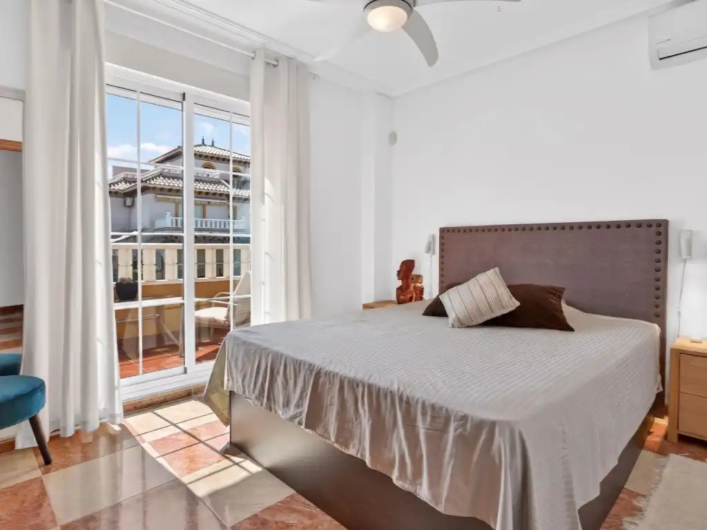 Bedroom of Houses for sale in Orihuela  with Air Conditioner, Private garden and Furnished