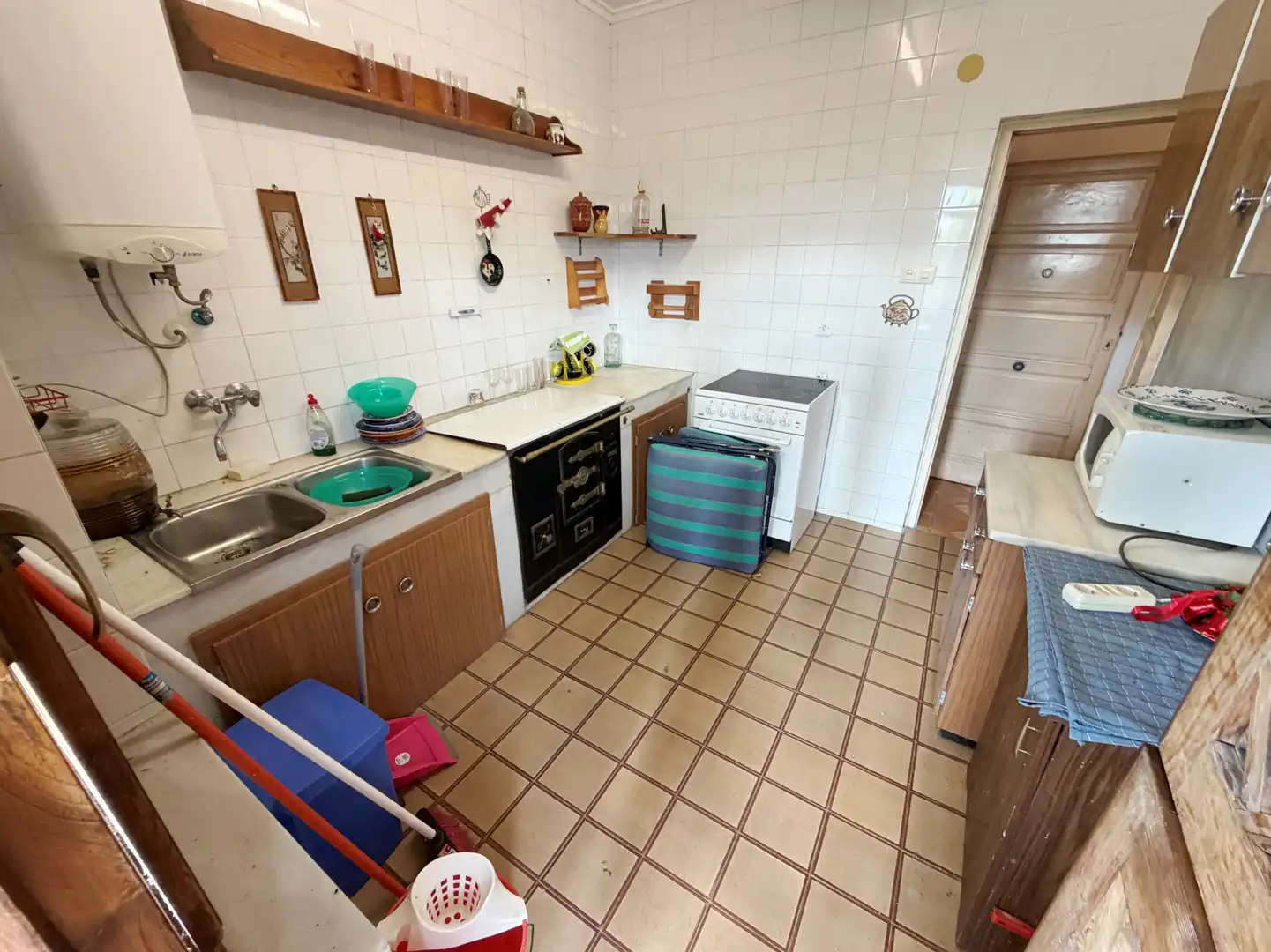 Cocina de Casa o chalet en venta en Avilés con Calefacción, Jardín privado y Terraza