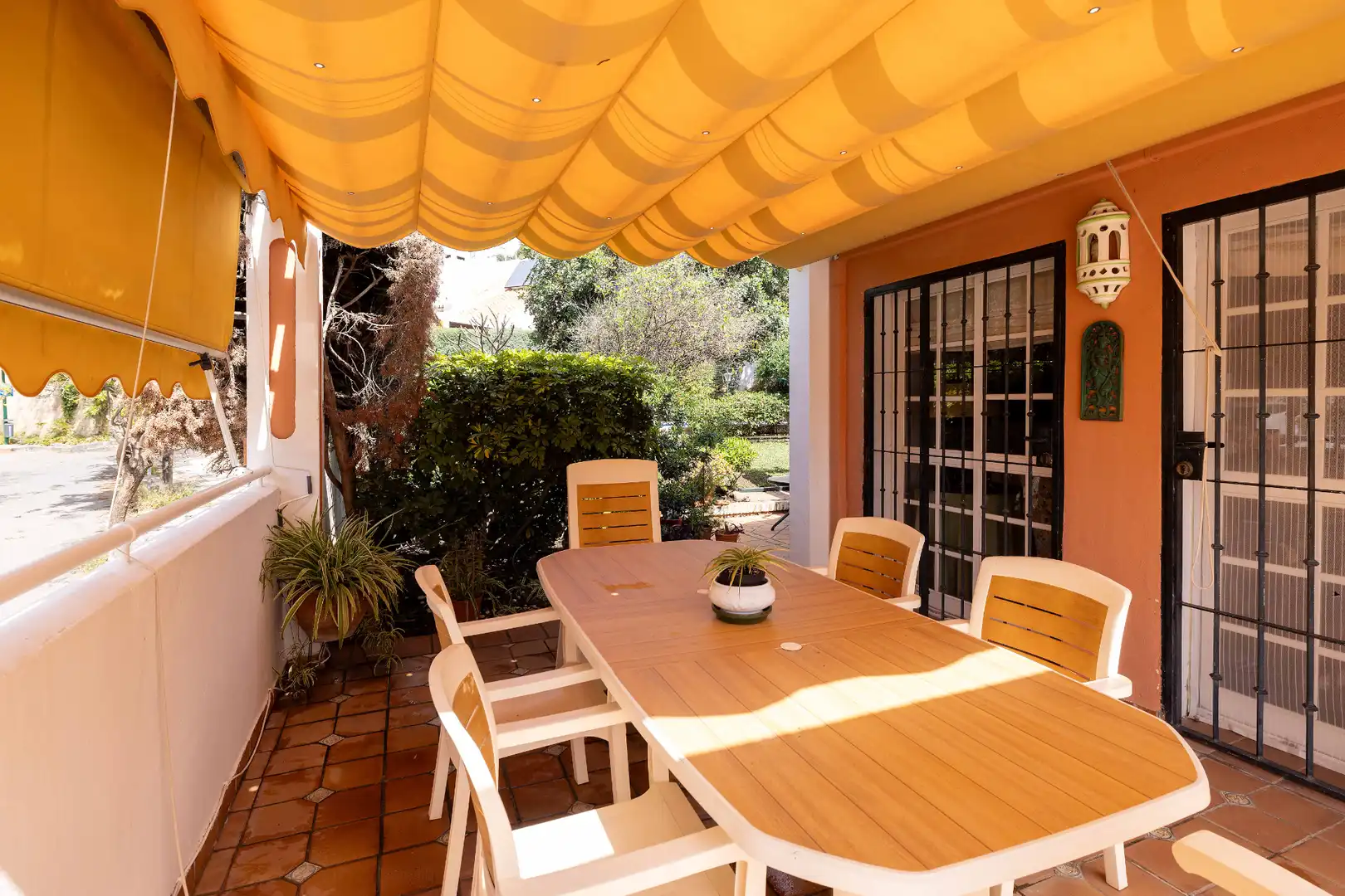 Terrace of Detached homes for sale in Málaga Capital  with Air Conditioner, Heating and Private garden
