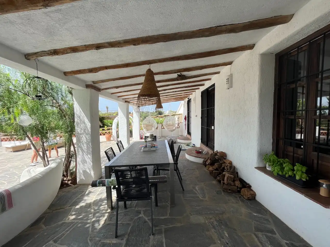 Terrace of Country homes for sale in Vélez-Málaga  with Air Conditioner, Heating and Private garden