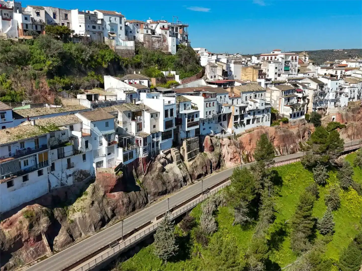 Vista exterior de Casa adosada en venta en Montoro, Córdoba