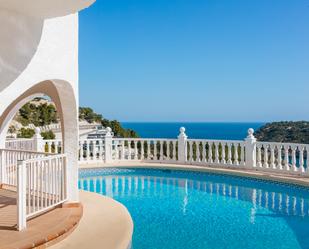 Swimming pool of House or chalet for sale in Jávea / Xàbia  with Air Conditioner, Terrace and Swimming Pool