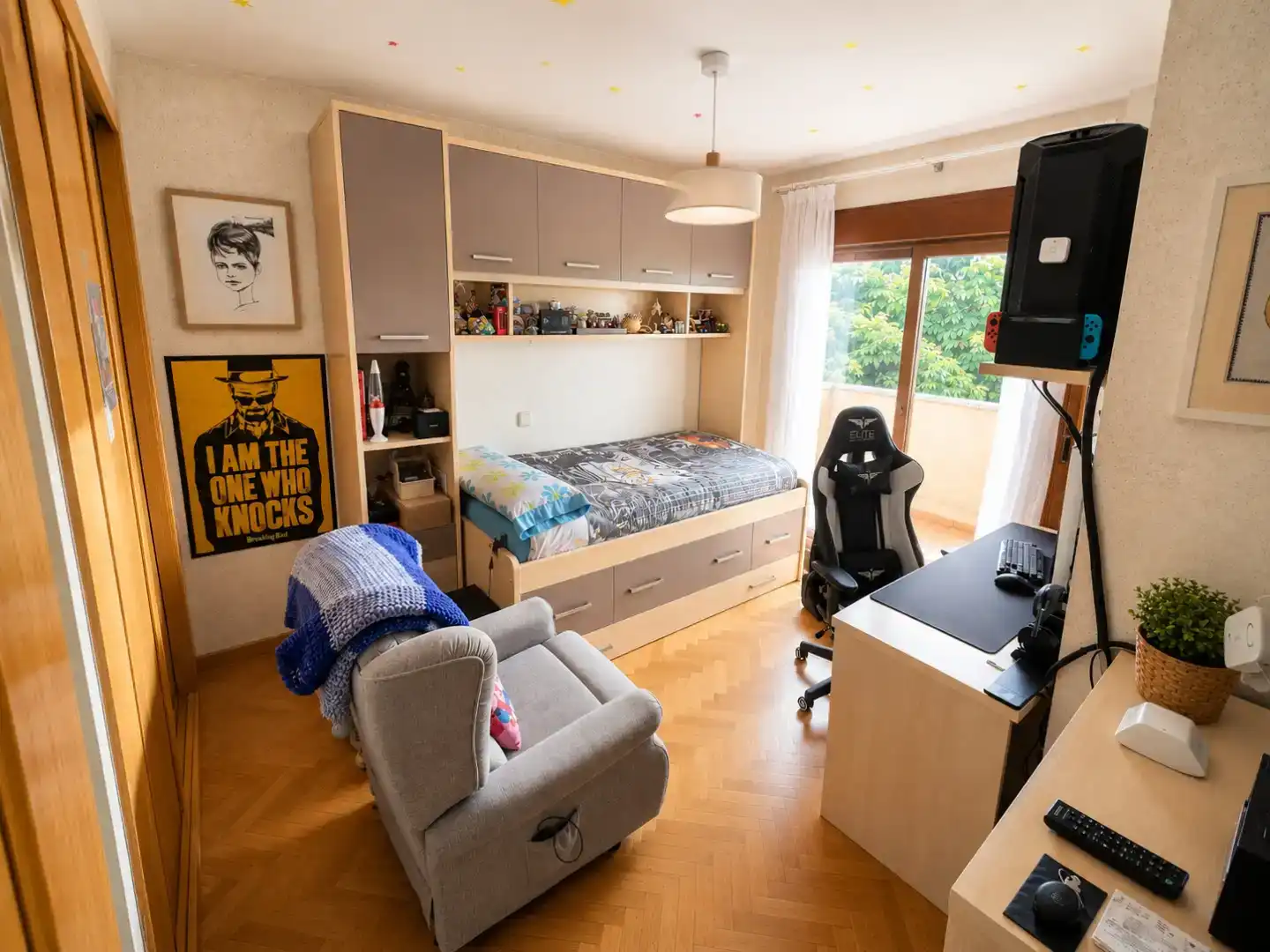Habitación de Casa o chalet en venta en Móstoles con Aire acondicionado