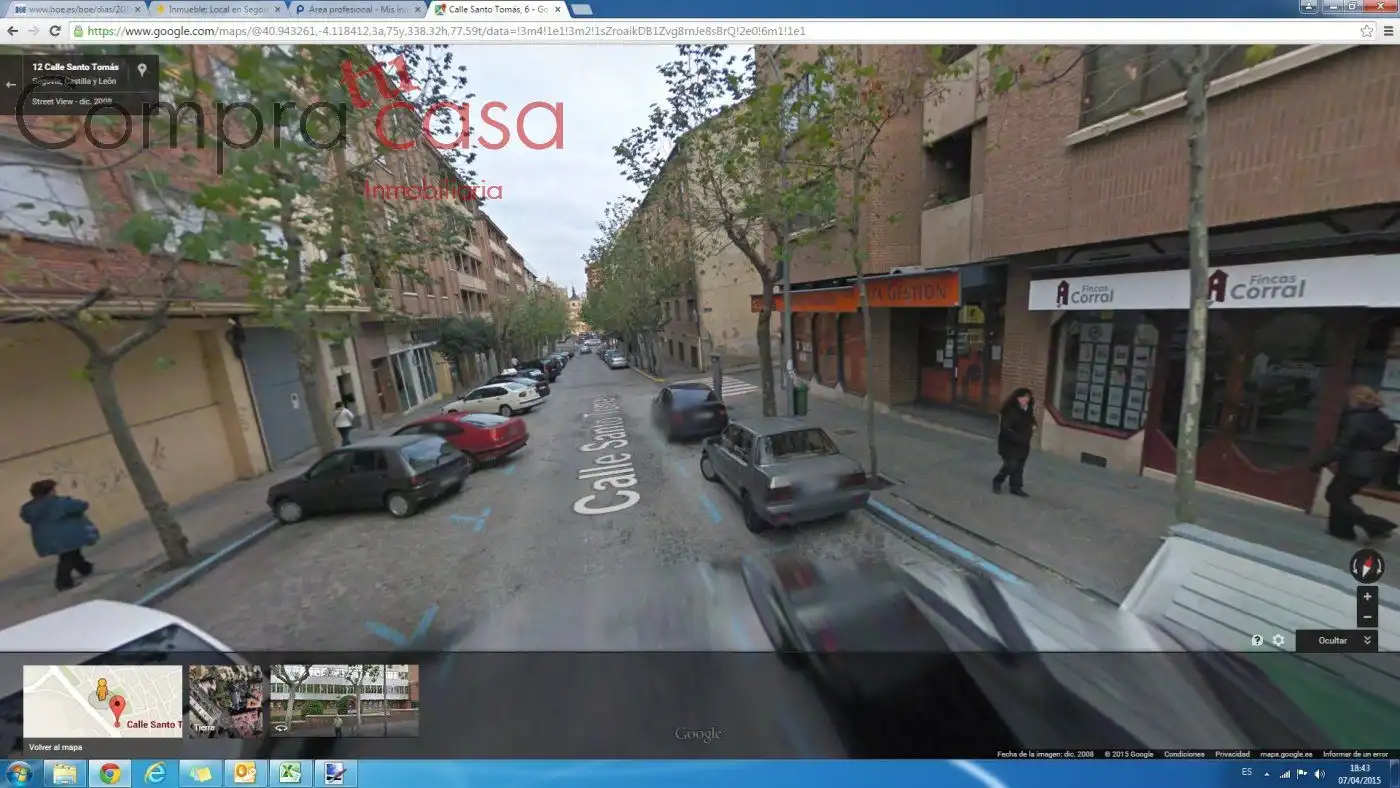 Vista exterior de Local de alquiler en Segovia con Aire acondicionado