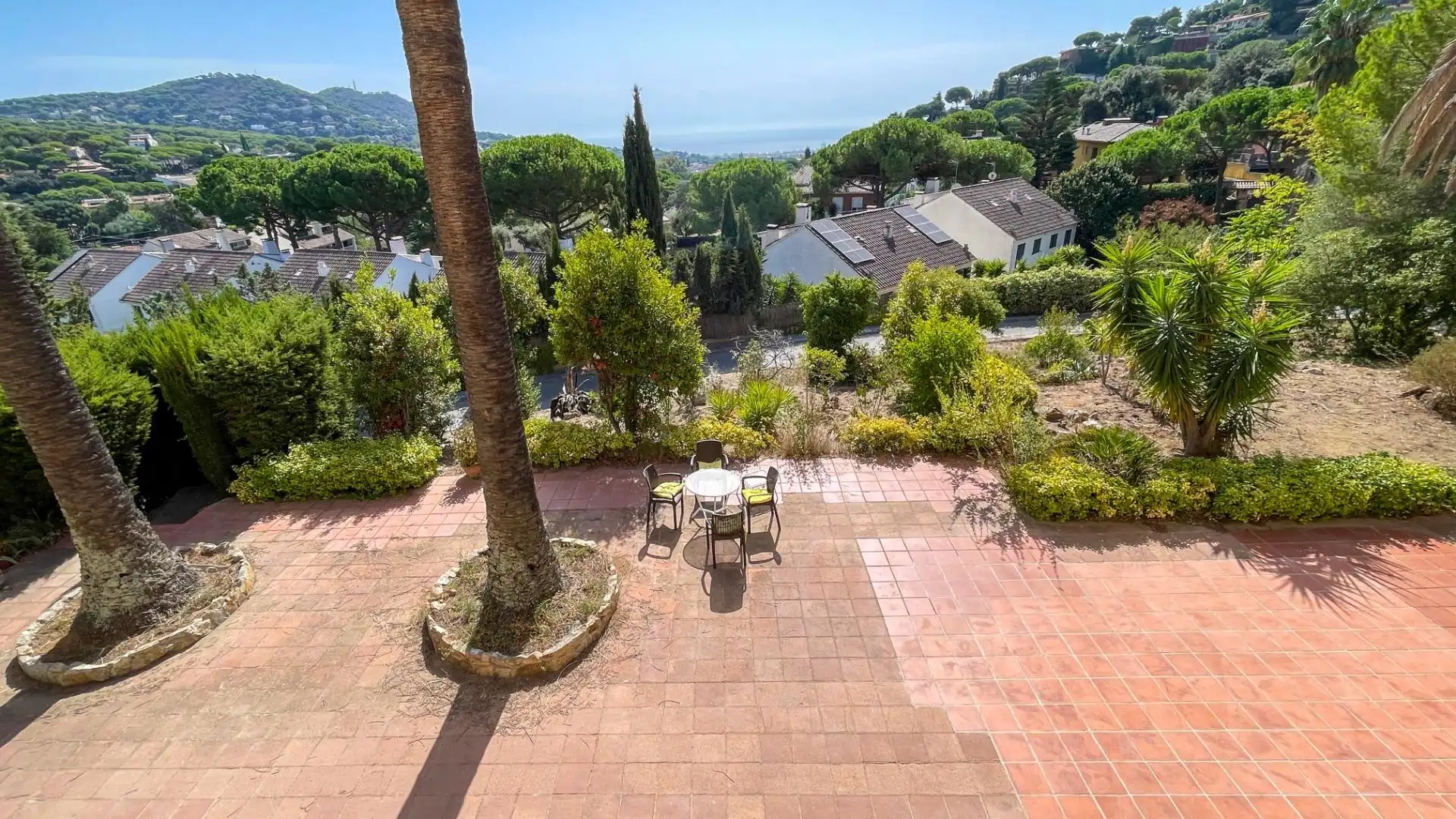 Terrasse von Wohnung zur Miete in Cabrils mit Heizung, Privatgarten und Balkon