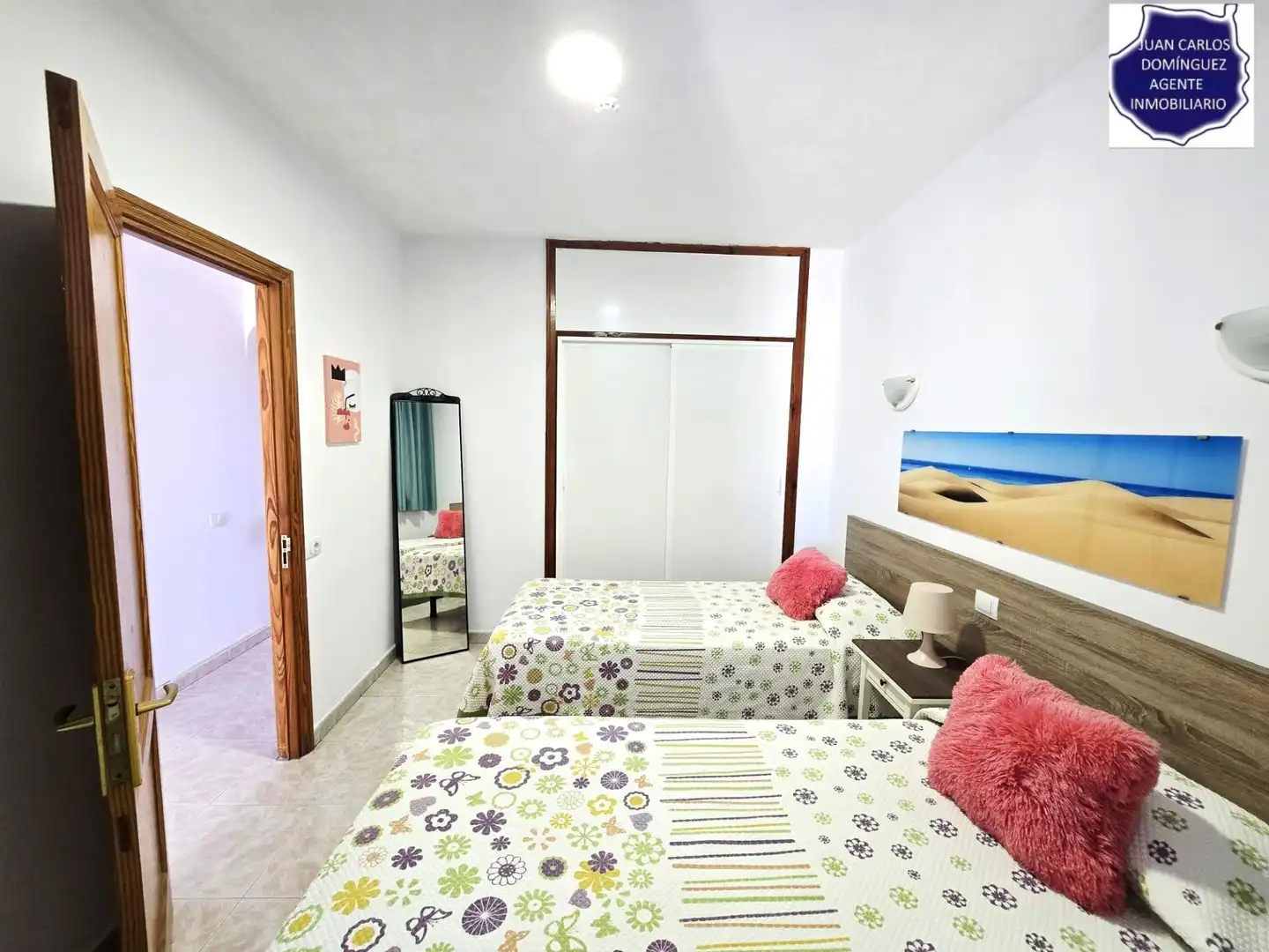 Bedroom of Apartments for rent in San Bartolomé de Tirajana  with Terrace, Furnished and Community pool