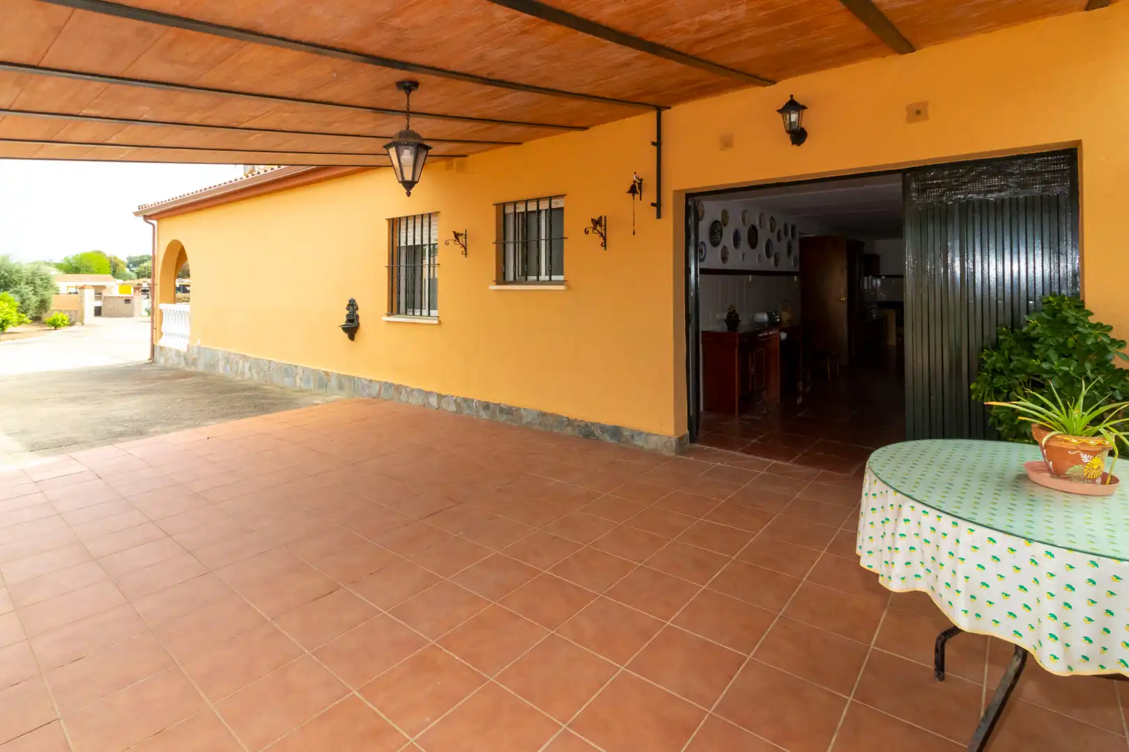 Terrasse von Haus oder Chalet zum Verkauf in Badajoz mit Klimaanlage, Abstellraum und Schwimmbad