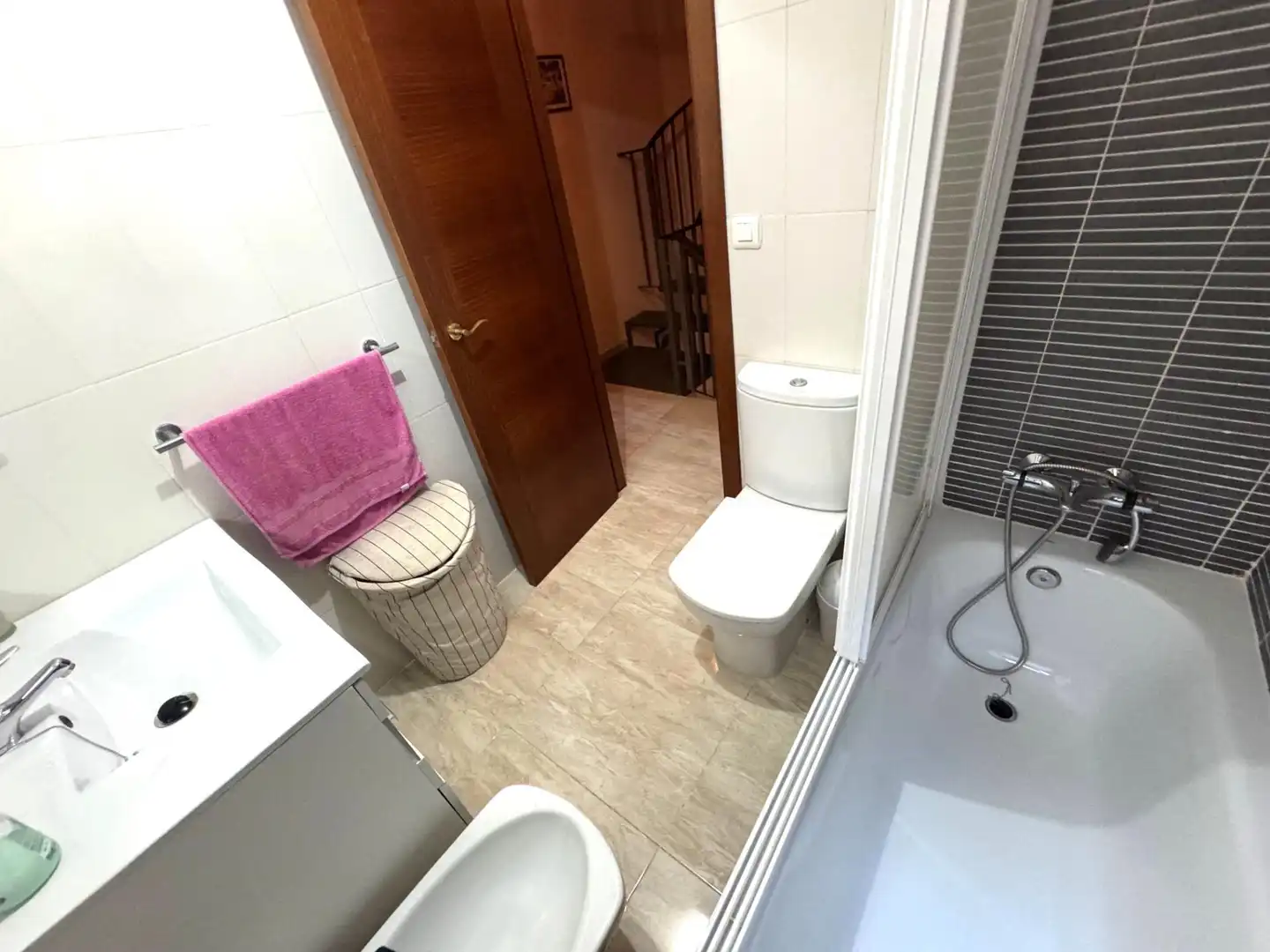 Baño de Casa adosada en venta en Punta Umbría con Aire acondicionado, Terraza y Amueblado