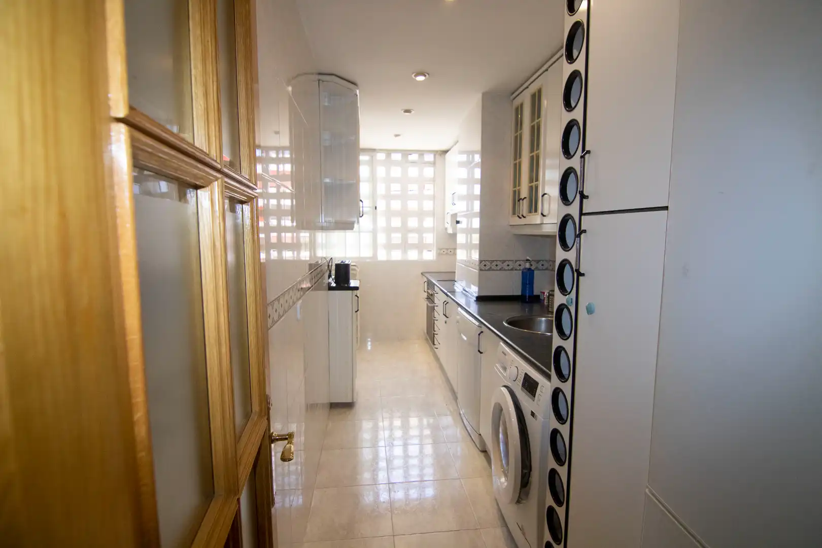 Küche von Wohnung zum Verkauf in Madrid mit Klimaanlage, Heizung und Terrasse